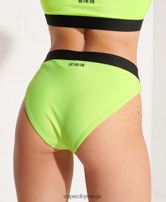 Superdry grønn klær 86P46D3247 sport bikini trusse kvinner