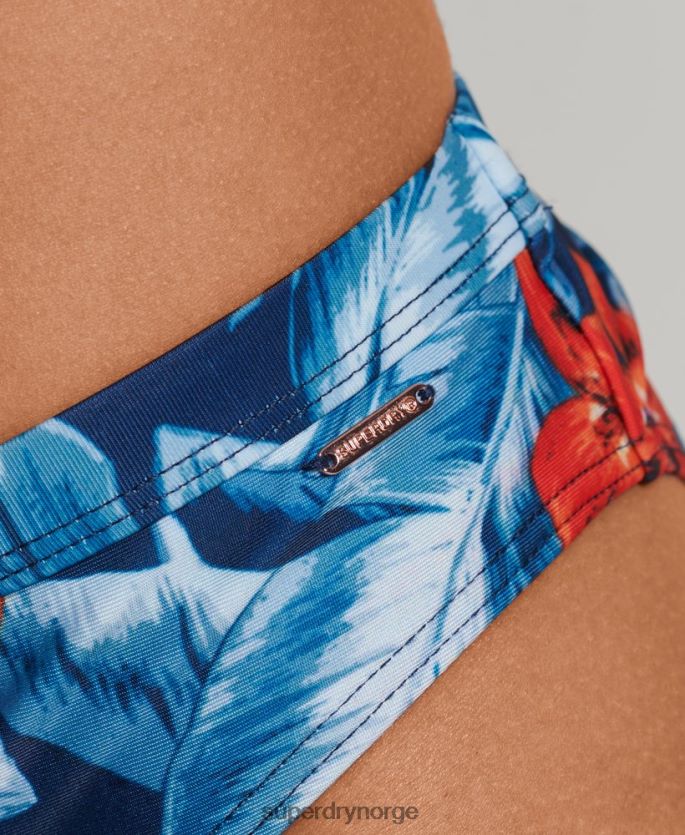 Superdry mørke blå klær 86P46D6523 vintage hipster bikinitruser kvinner