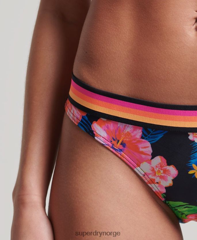 Superdry multi klær 86P46D3185 resirkulert vintage-logo-bikini-truse kvinner