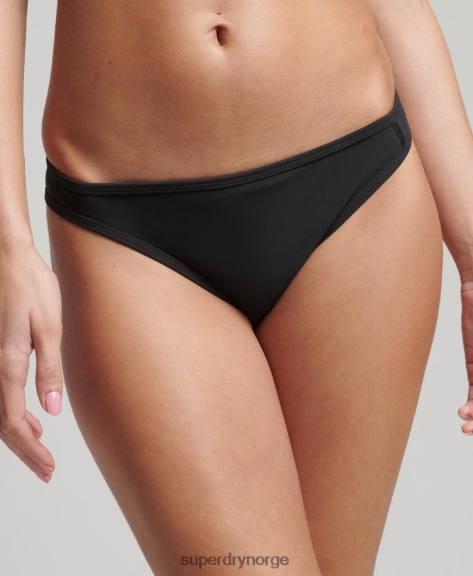 Superdry svart klær 86P46D3249 svømme sport bikini underdel kvinner
