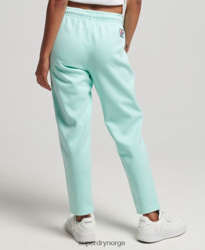 Superdry blå klær 86P46D3928 kode s logo tape treningsbukser kvinner