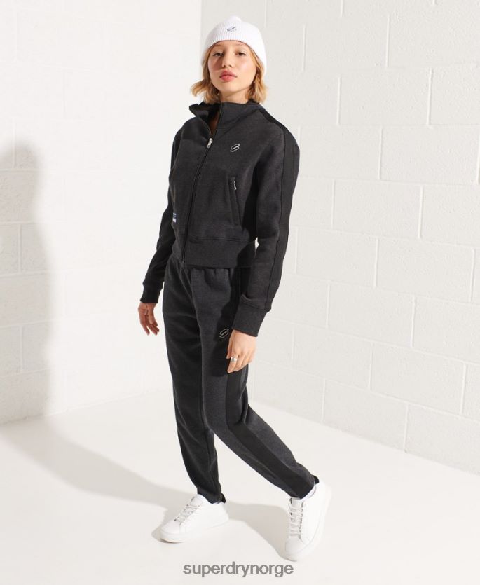 Superdry mørk grå klær 86P46D6605 kode joggebukse kvinner