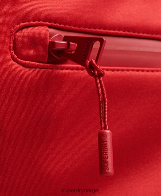 Superdry rød klær 86P46D2590 ski softshell slimbukser kvinner