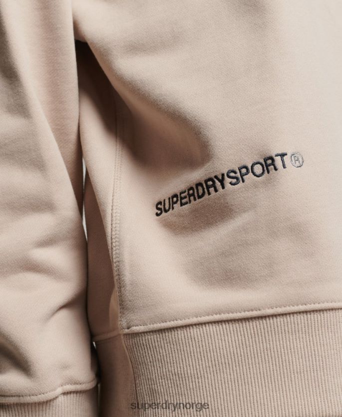 Superdry beige klær 86P46D3309 genser for kjernemannskap kvinner