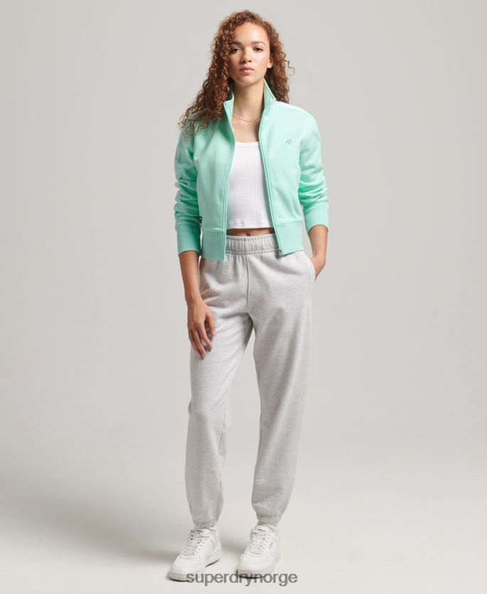 Superdry blå klær 86P46D3420 logo spor topp kvinner