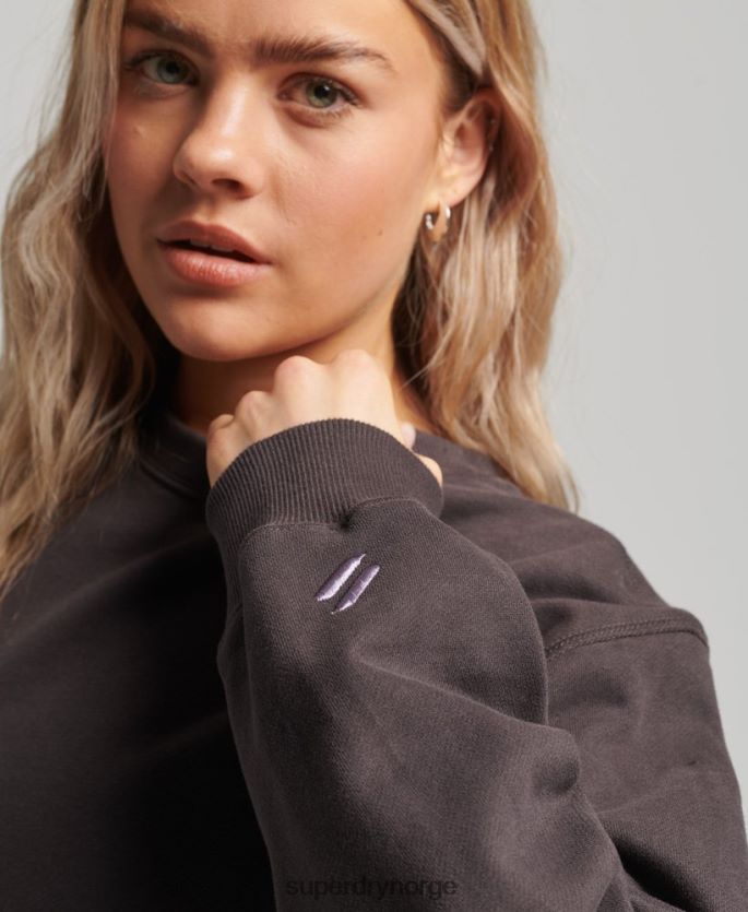 Superdry grå klær 86P46D3313 genser for kjernemannskap kvinner