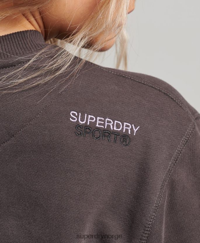 Superdry grå klær 86P46D3313 genser for kjernemannskap kvinner