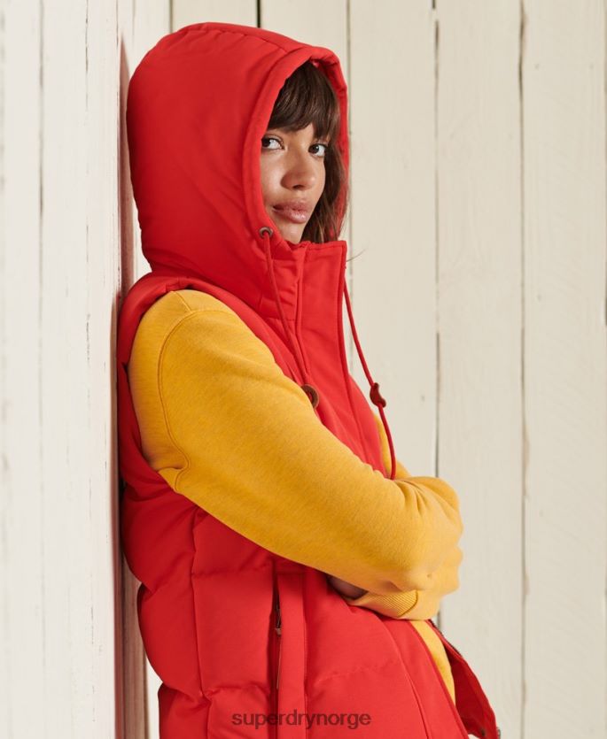 Superdry gull klær 86P46D3463 Heritage mountain crew sweatshirt kvinner