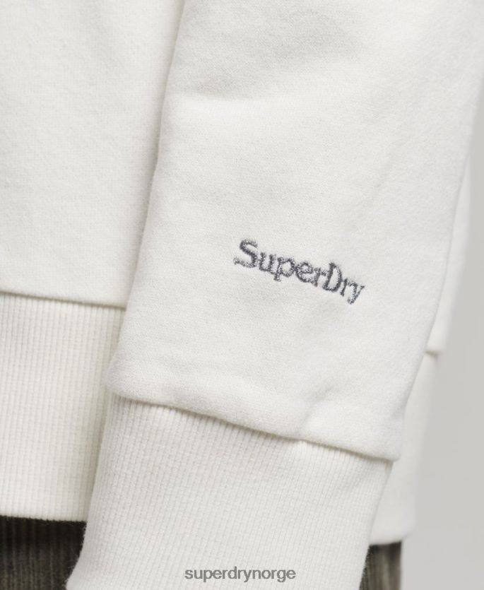 Superdry krem klær 86P46D3416 b-movie crew sweatshirt kvinner