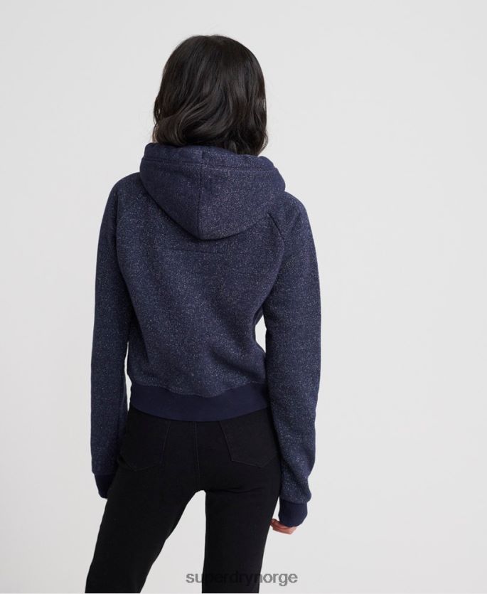 Superdry marinen klær 86P46D3509 boutique stjerne hettegenser kvinner
