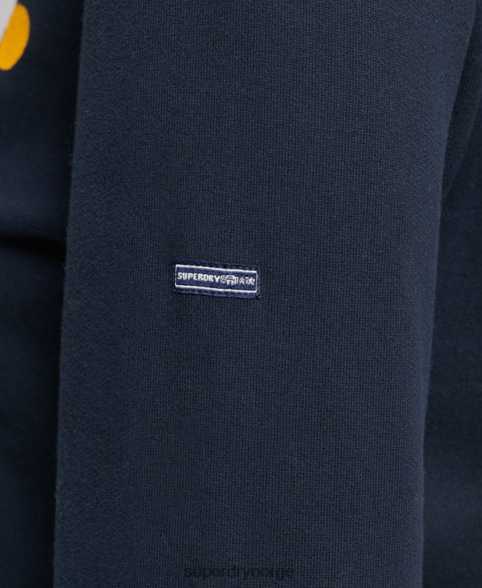 Superdry marinen klær 86P46D5854 cooper klassisk 70-talls logogenser kvinner