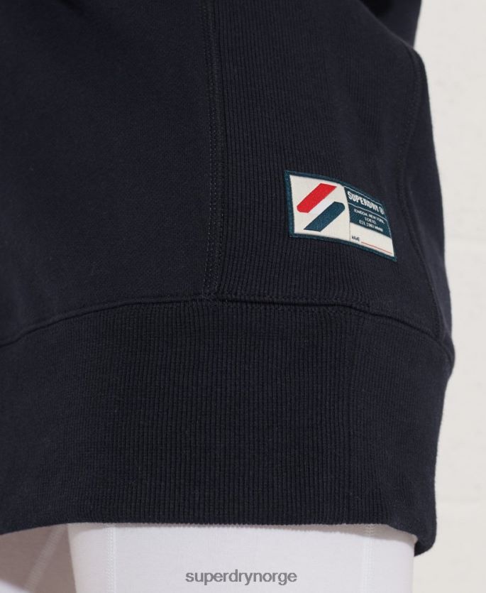 Superdry marinen klær 86P46D6078 kode essensiell genser for løs mannskap kvinner