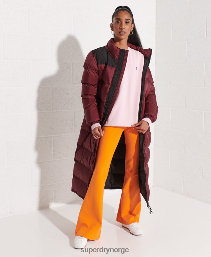 Superdry rosa klær 86P46D5792 genser i økologisk bomull kvinner