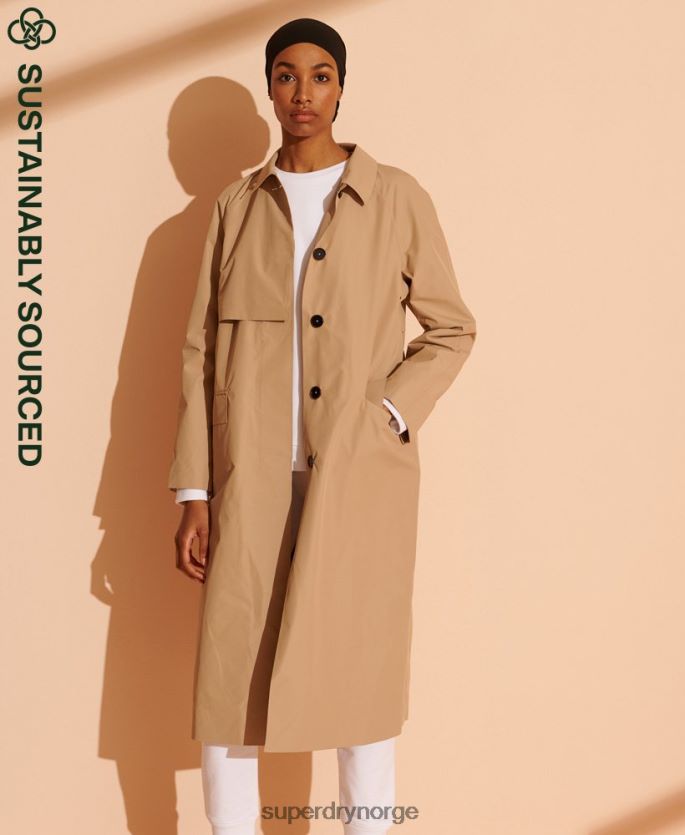 Superdry beige klær 86P46D5691 begrenset opplag teknisk mac kvinner