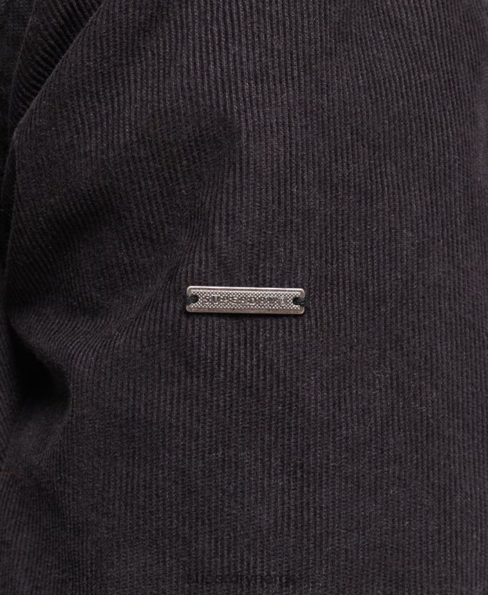 Superdry brun klær 86P46D5469 borg fôret indie-jakke kvinner