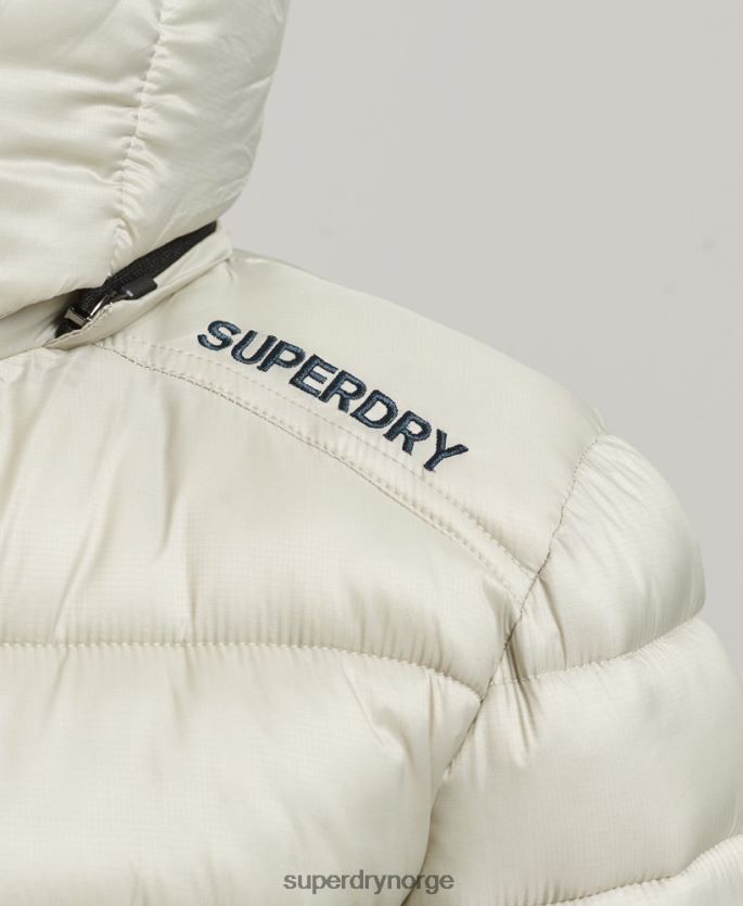 Superdry grå klær 86P46D3614 lett, beskåret sportsjakke kvinner