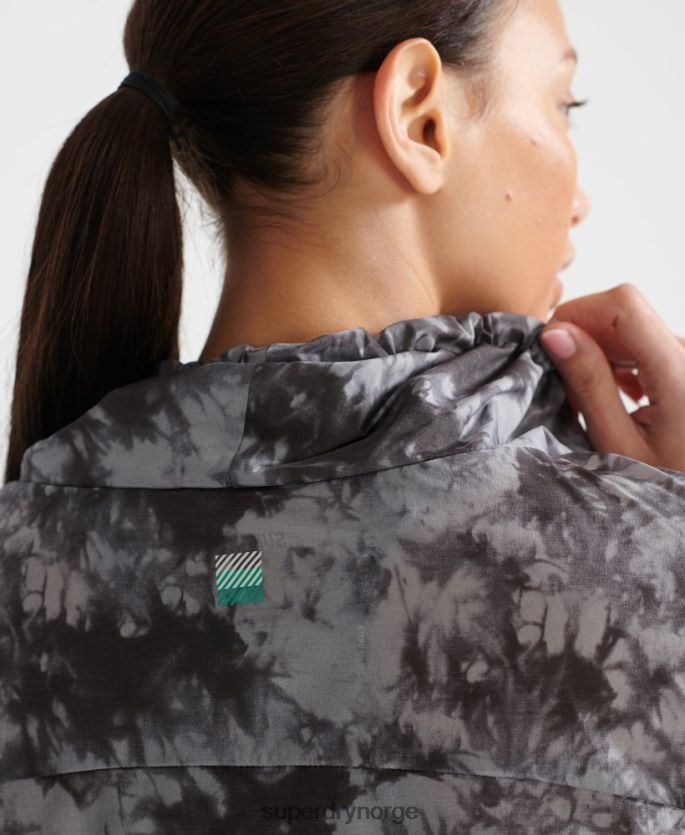 Superdry grå klær 86P46D5665 kjøre lett regnskall kvinner