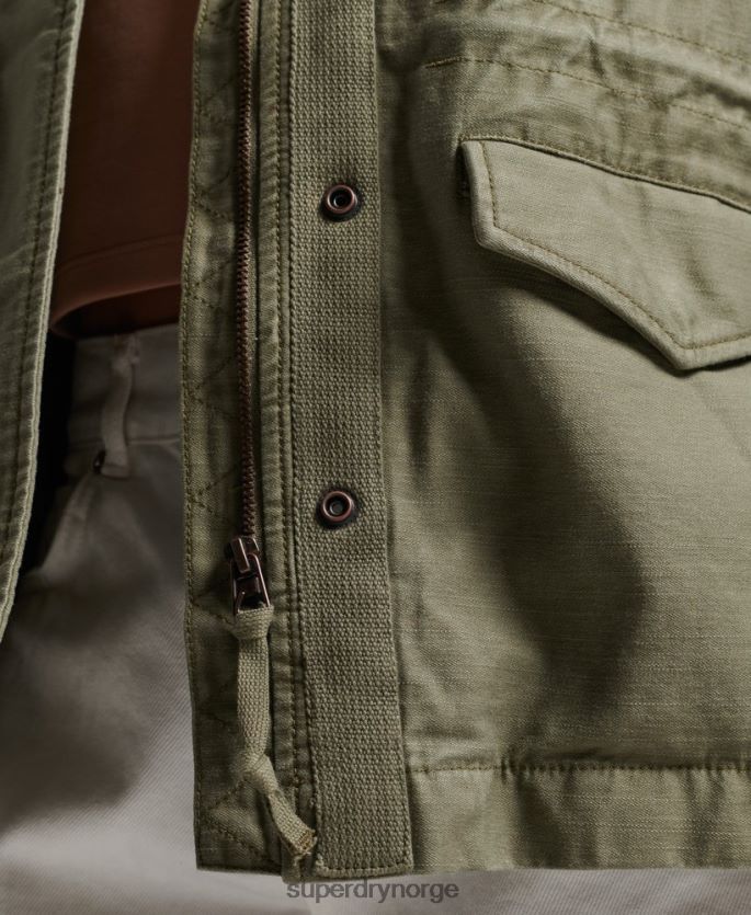 Superdry grønn klær 86P46D1992 vintage m65 jakke kvinner