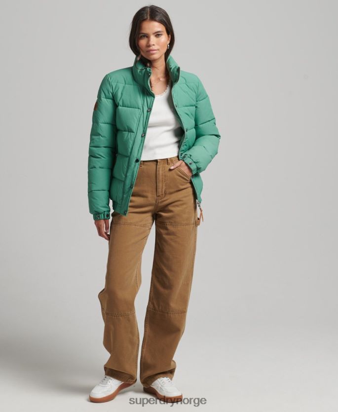 Superdry grønn klær 86P46D3608 vintage fjelljakke kvinner