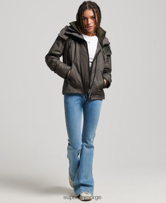 Superdry grønn klær 86P46D3728 fjell sd-vindjakke kvinner