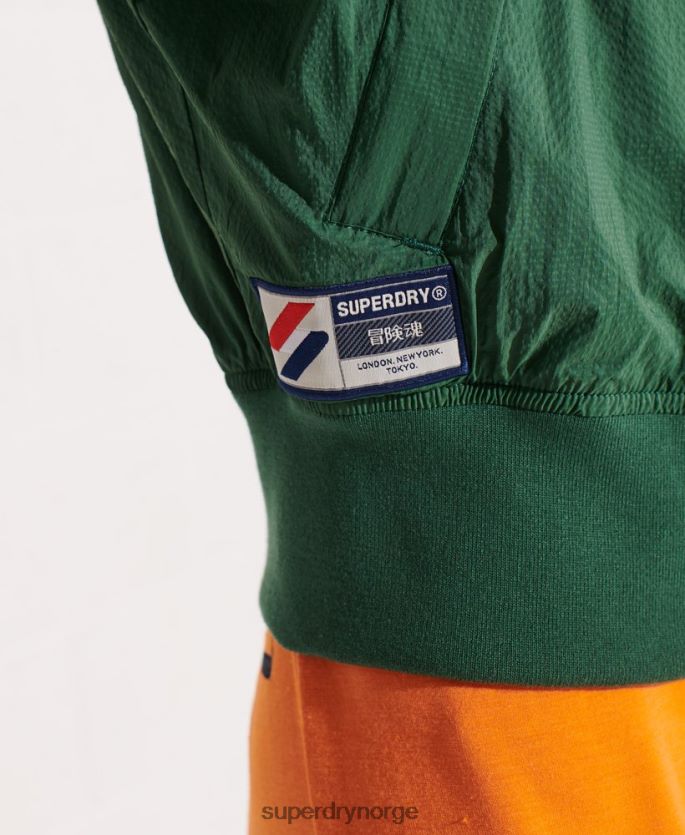Superdry grønn klær 86P46D5698 code energy sd-windrunner jakke kvinner
