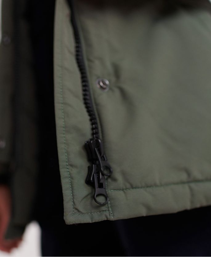 Superdry grønn klær 86P46D5716 ashley everest parkasjakke kvinner