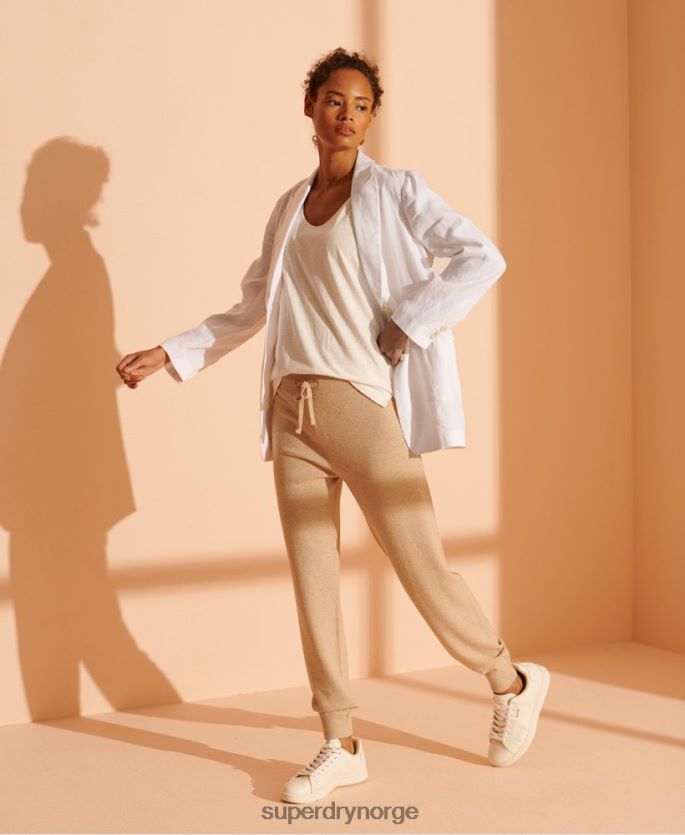 Superdry hvit klær 86P46D5540 hamp blazer i begrenset opplag kvinner