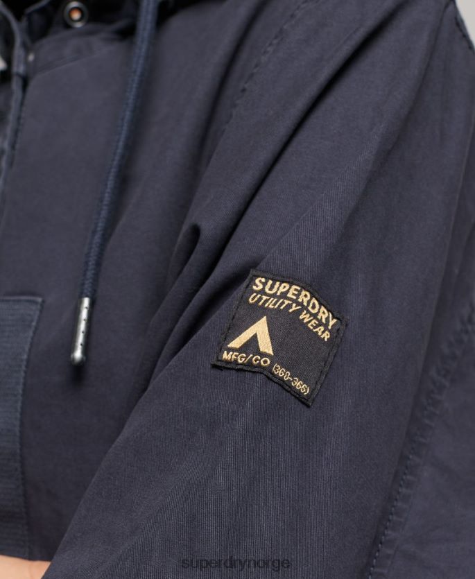 Superdry marinen klær 86P46D2163 vintage field parka kvinner