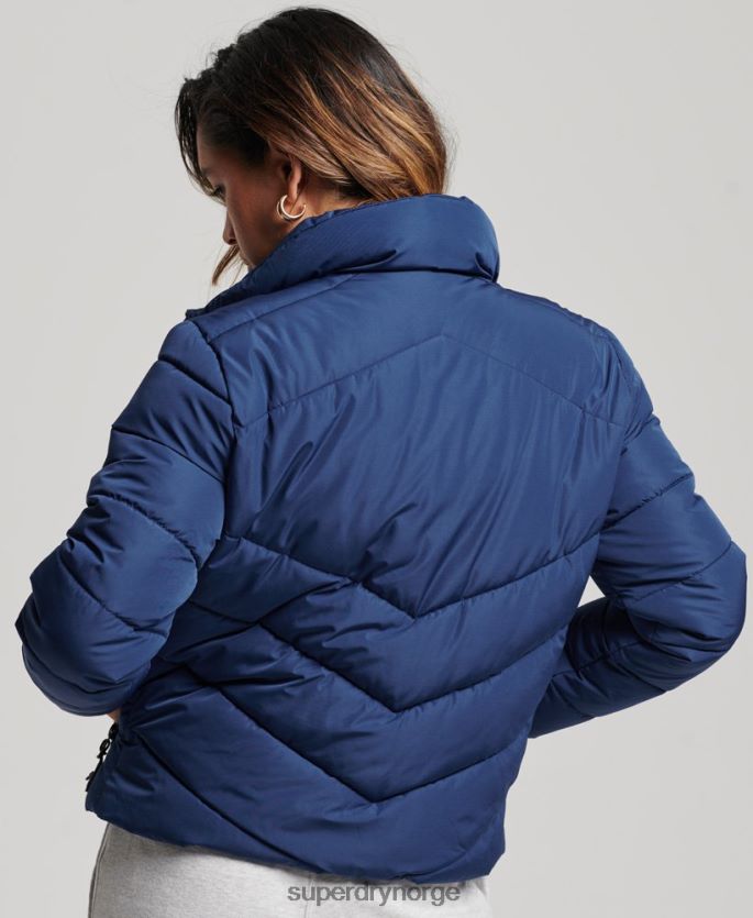 Superdry marinen klær 86P46D3760 sportsjakke uten hette kvinner