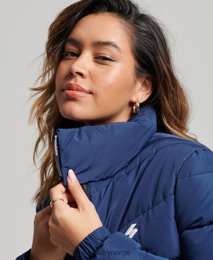 Superdry marinen klær 86P46D3760 sportsjakke uten hette kvinner