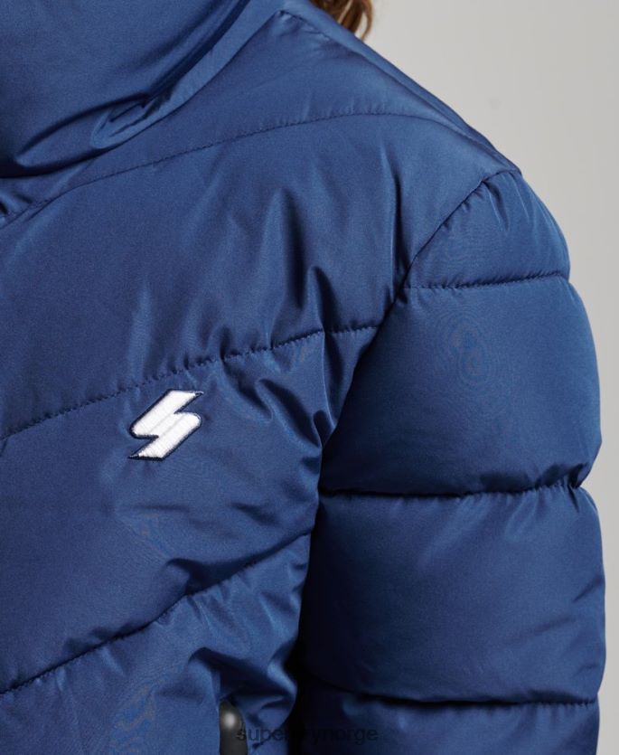 Superdry marinen klær 86P46D3760 sportsjakke uten hette kvinner