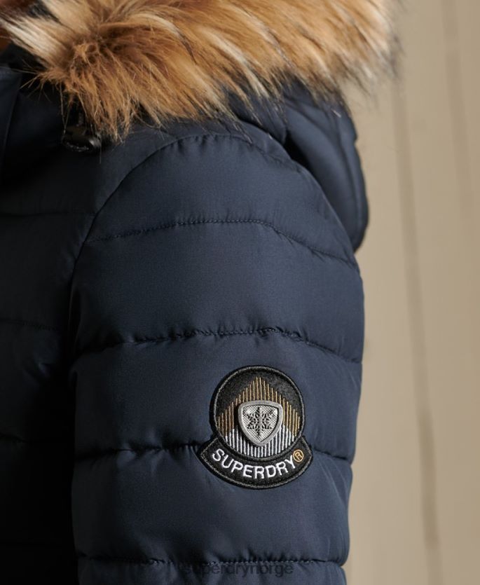 Superdry marinen klær 86P46D3818 klassisk fuji-jakke i fuji kvinner