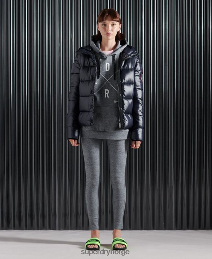 Superdry marinen klær 86P46D3853 høyglans leketøysjakke kvinner