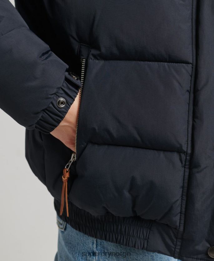 Superdry marinen klær 86P46D5441 vintage fjelljakke kvinner