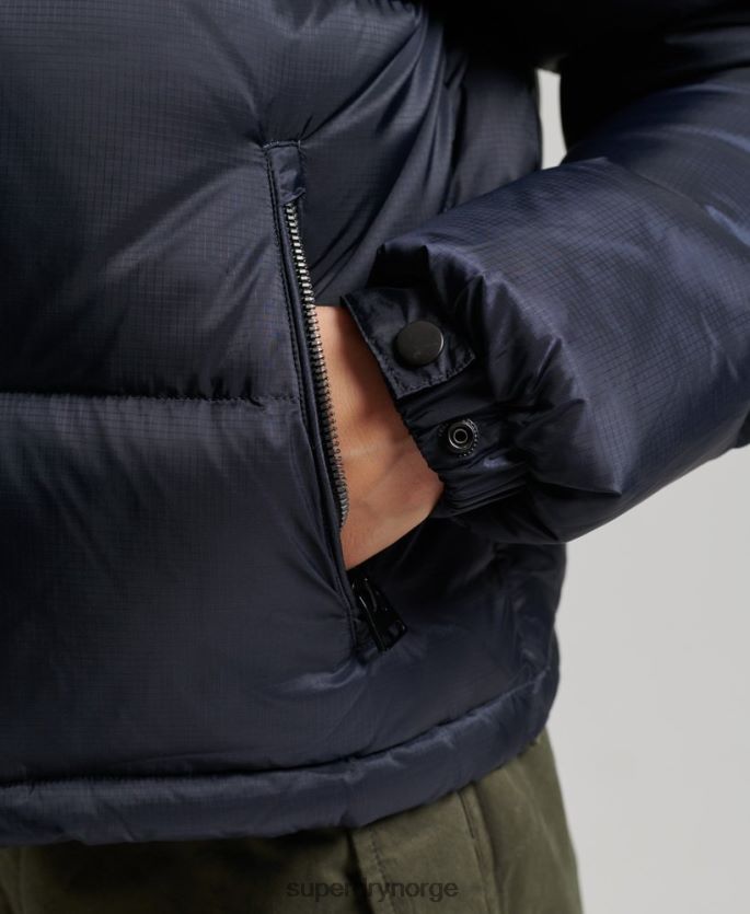 Superdry marinen klær 86P46D5507 sportstyle kode pufferjakke kvinner