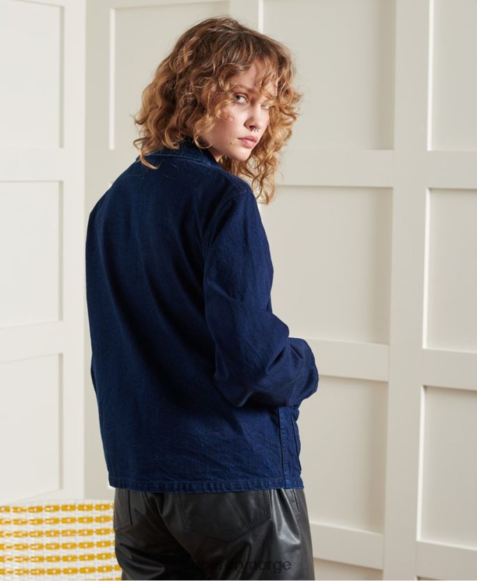 Superdry marinen klær 86P46D5563 begrenset opplag dry artist jakke kvinner