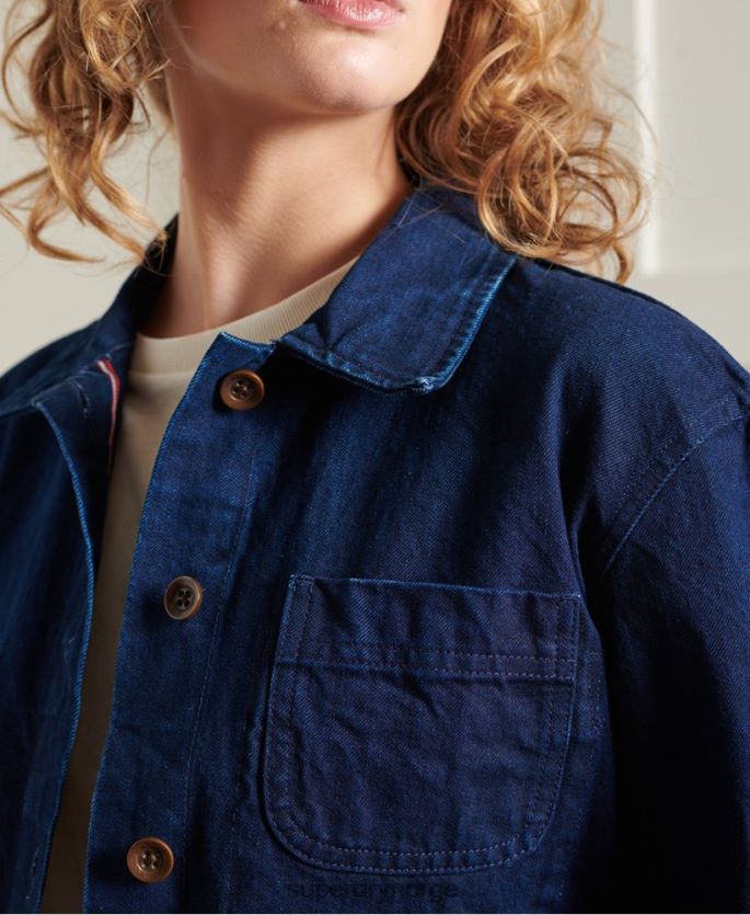 Superdry marinen klær 86P46D5563 begrenset opplag dry artist jakke kvinner