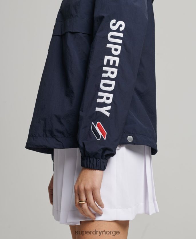 Superdry marinen klær 86P46D5581 kode viktig grafisk overhead kvinner