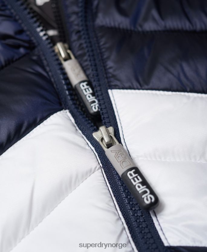 Superdry marinen klær 86P46D5703 offshore luksus chevron fuji jakke kvinner