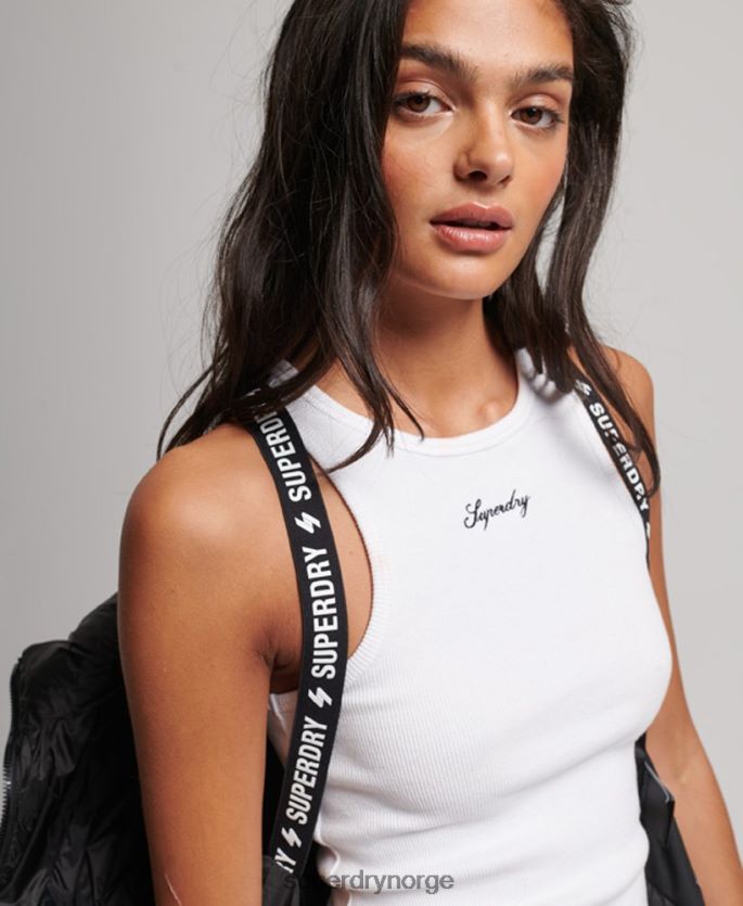 Superdry svart klær 86P46D3787 lett, beskåret sportsjakke kvinner