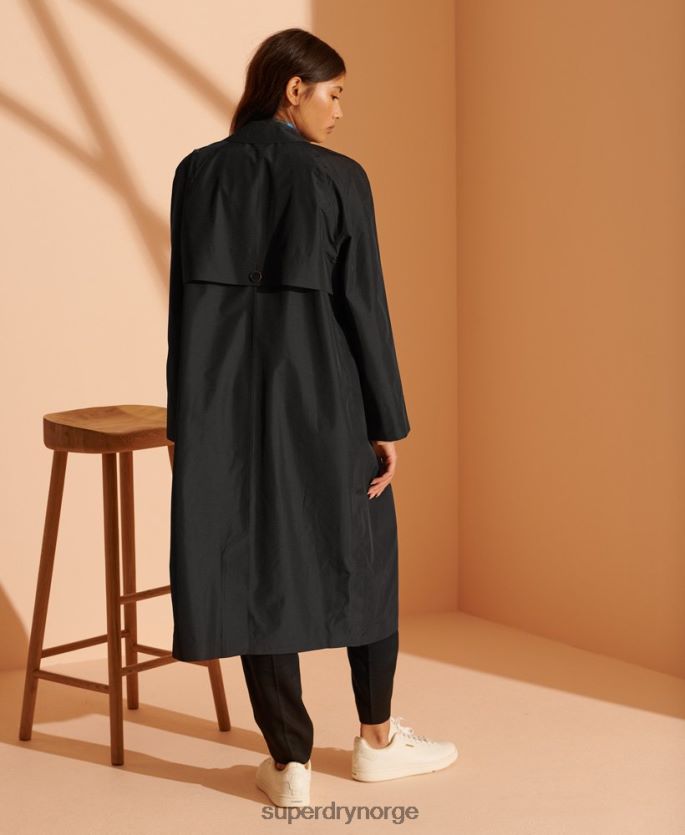 Superdry svart klær 86P46D3843 begrenset opplag teknisk mac kvinner