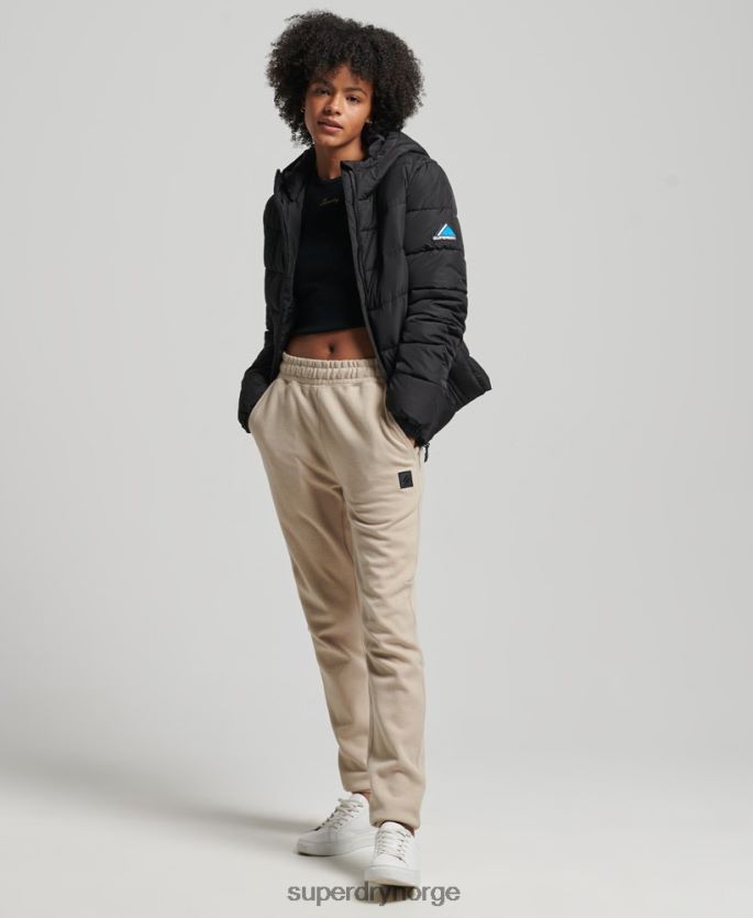 Superdry svart klær 86P46D5450 spirit sports puffer kvinner