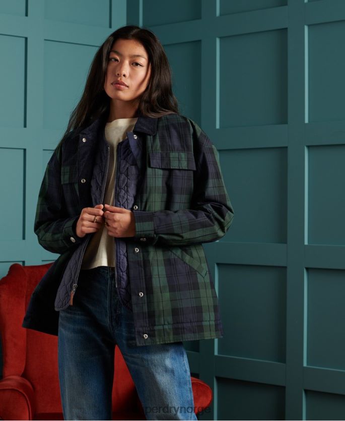 Superdry svart klær 86P46D5550 begrenset opplag dry cruiser jakke kvinner