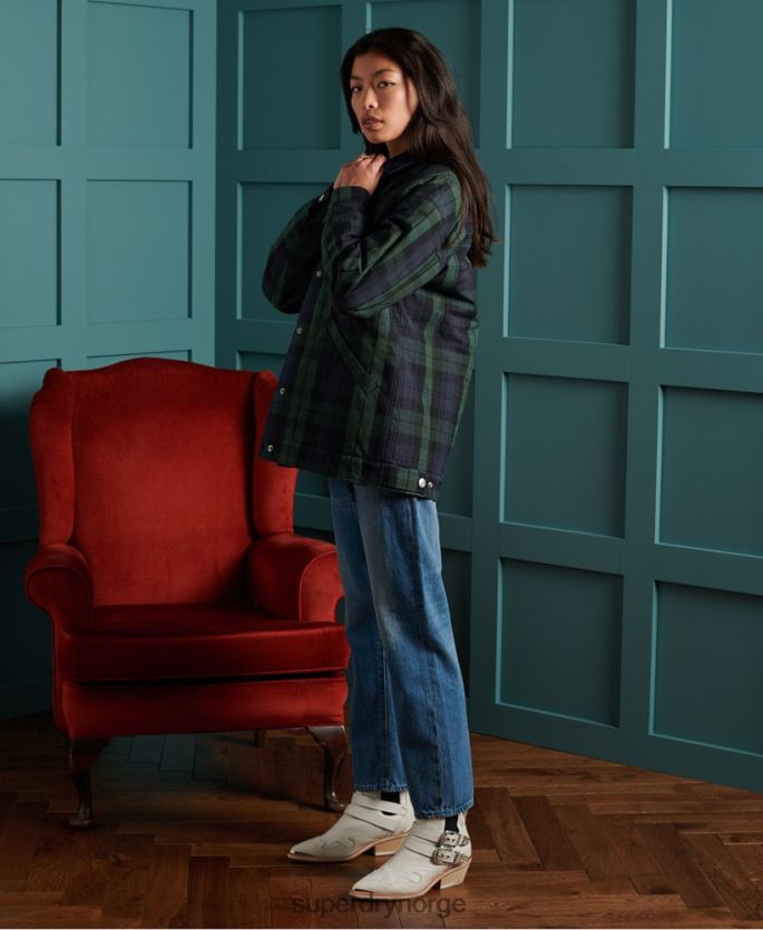 Superdry svart klær 86P46D5550 begrenset opplag dry cruiser jakke kvinner