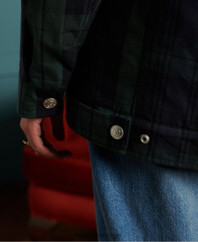 Superdry svart klær 86P46D5550 begrenset opplag dry cruiser jakke kvinner