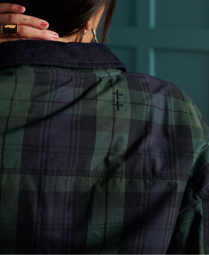 Superdry svart klær 86P46D5550 begrenset opplag dry cruiser jakke kvinner