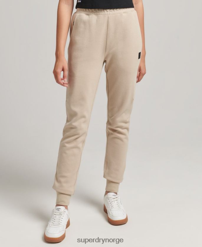Superdry beige klær 86P46D3917 tekniske joggere kvinner