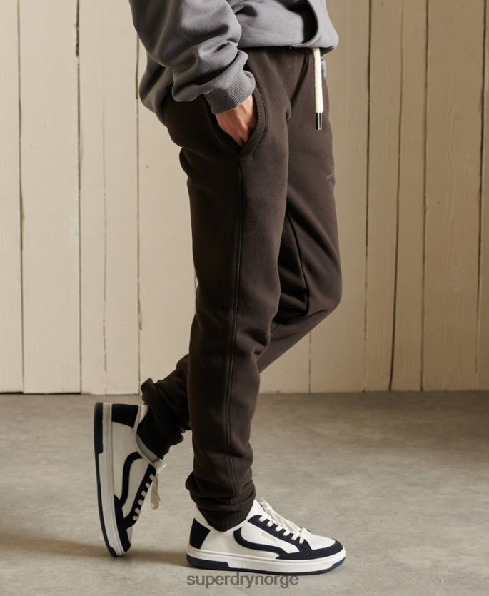 Superdry brun klær 86P46D6584 joggere for arbeidsklær i manusstil kvinner