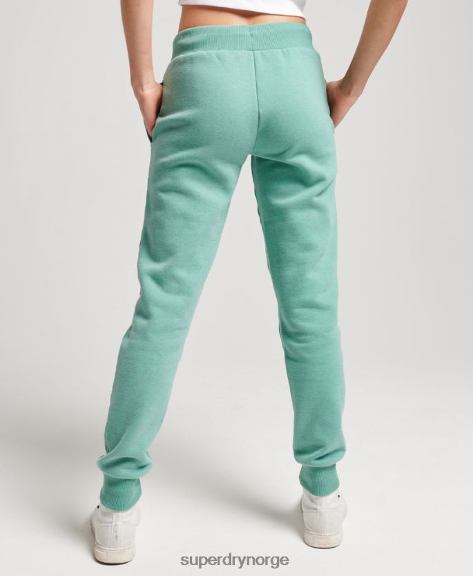 Superdry grønn klær 86P46D2269 vintage cali utskårne joggere kvinner