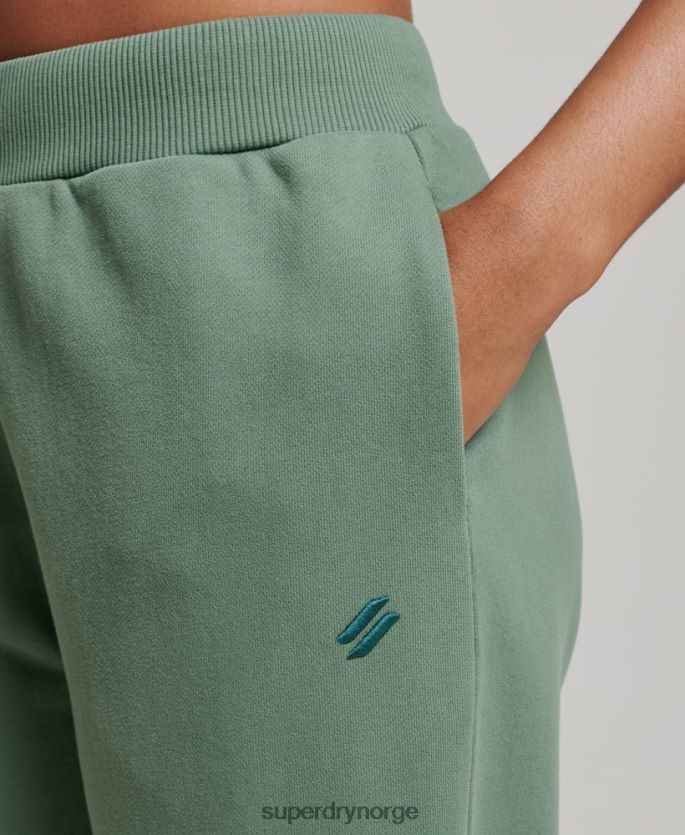 Superdry grønn klær 86P46D3901 kjerne høyhus joggere kvinner